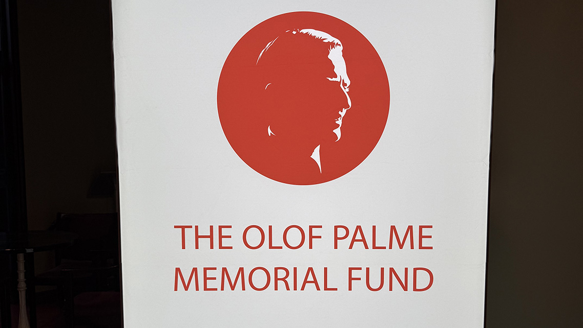 Alla Palmepristagare sedan 1987