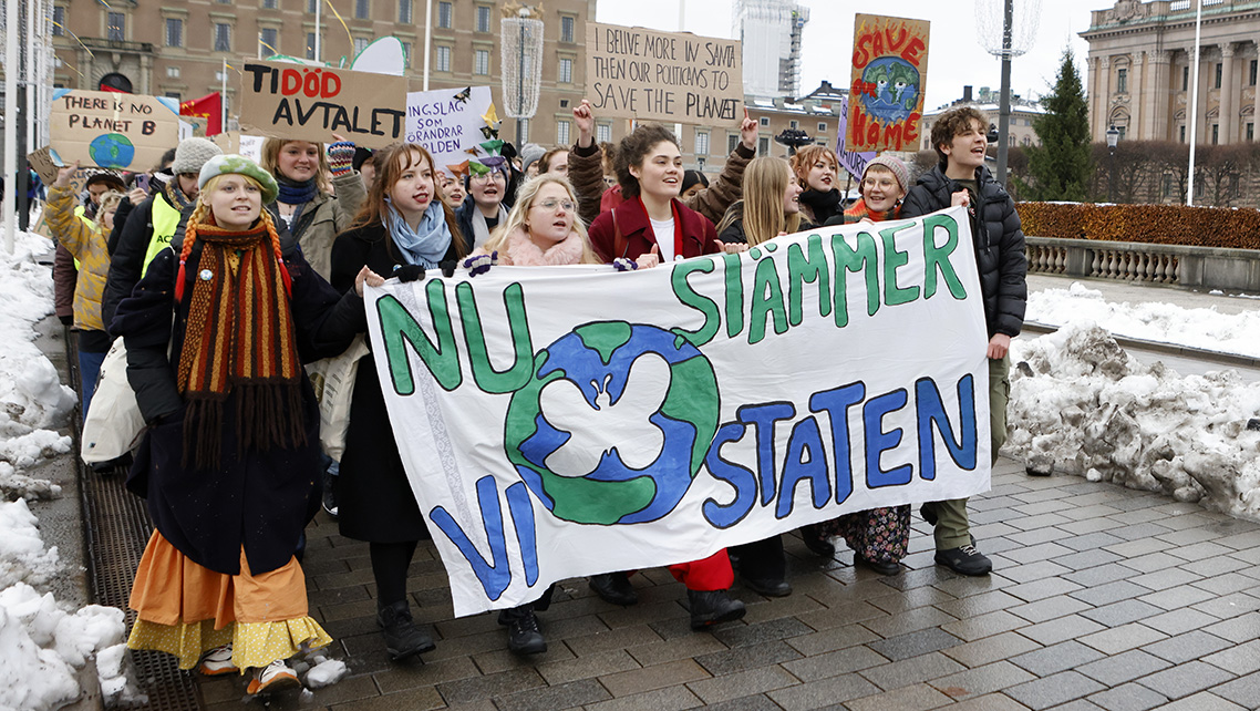 Sverige stäms igen för bristande klimatåtgärder