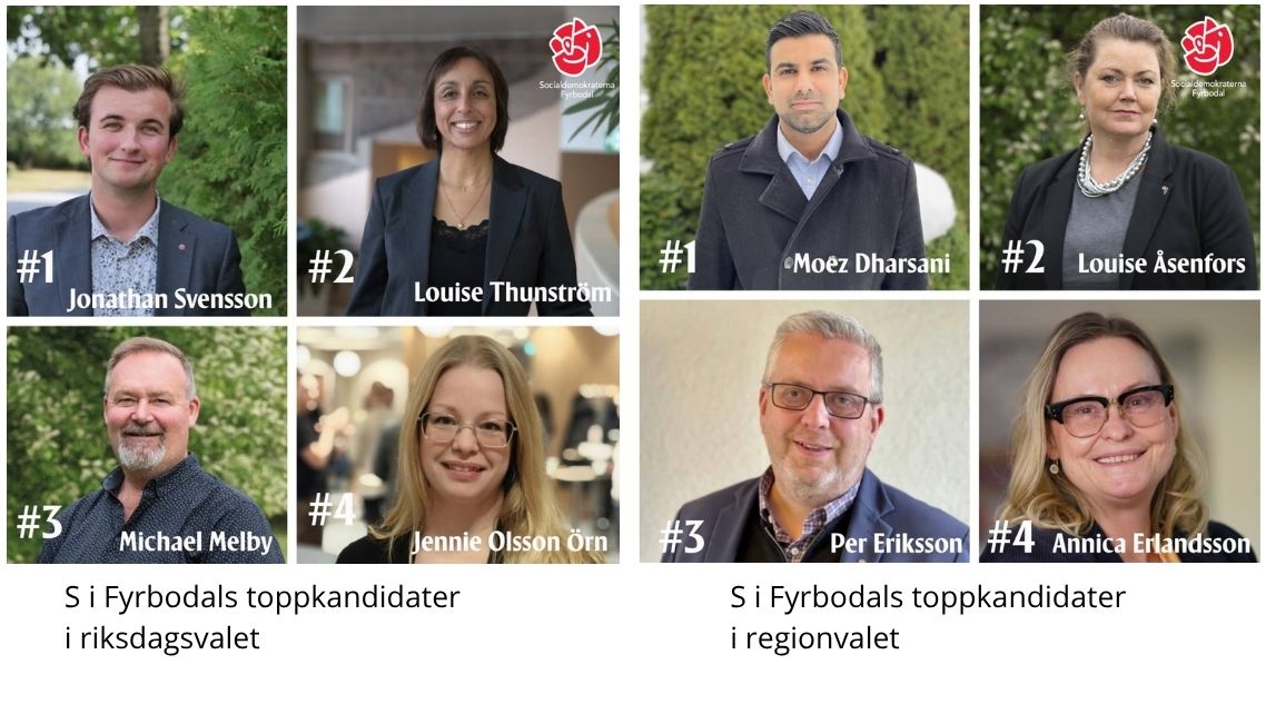 Michael Melby ny på Fyrbodals S-riksdagslista