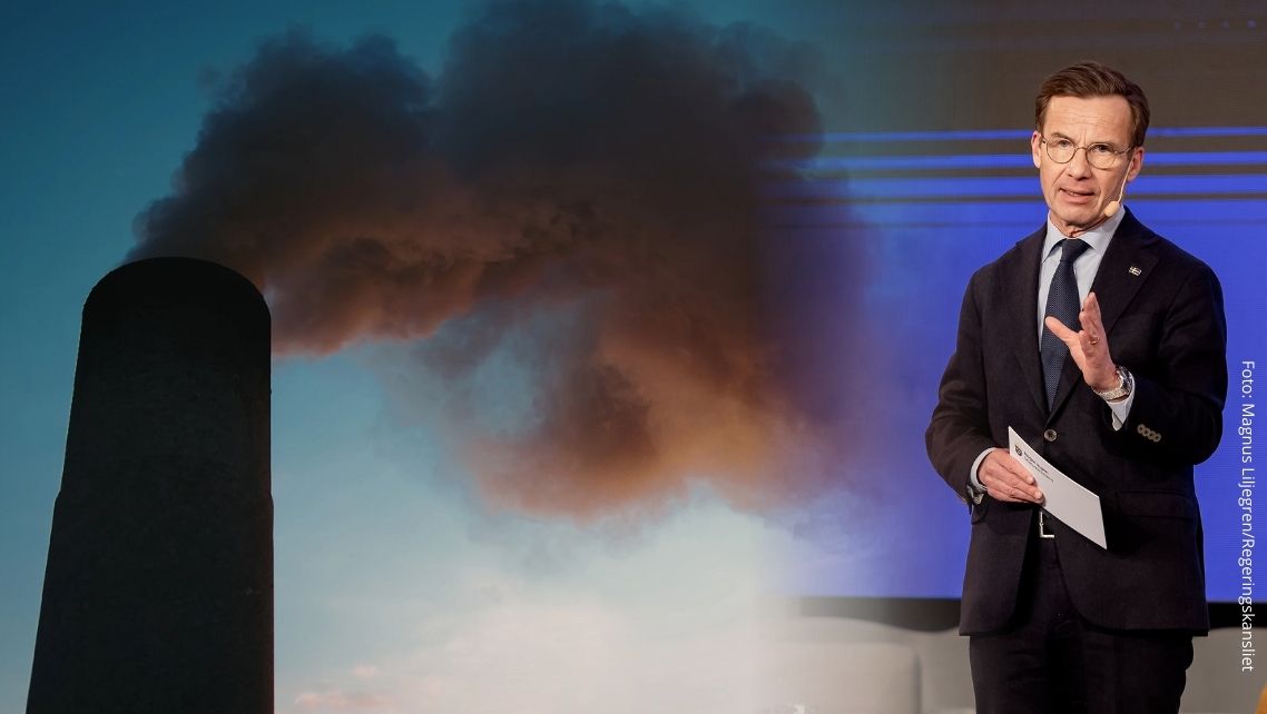 Tidöregeringens klimatnota: 40 miljoner ton