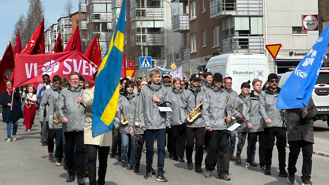 Bildextra: Första maj landet runt