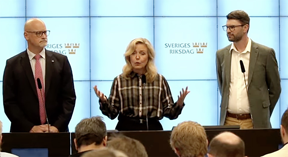 Besked: Magdalena Andersson är Centerpartiets ”samarbetspartner”