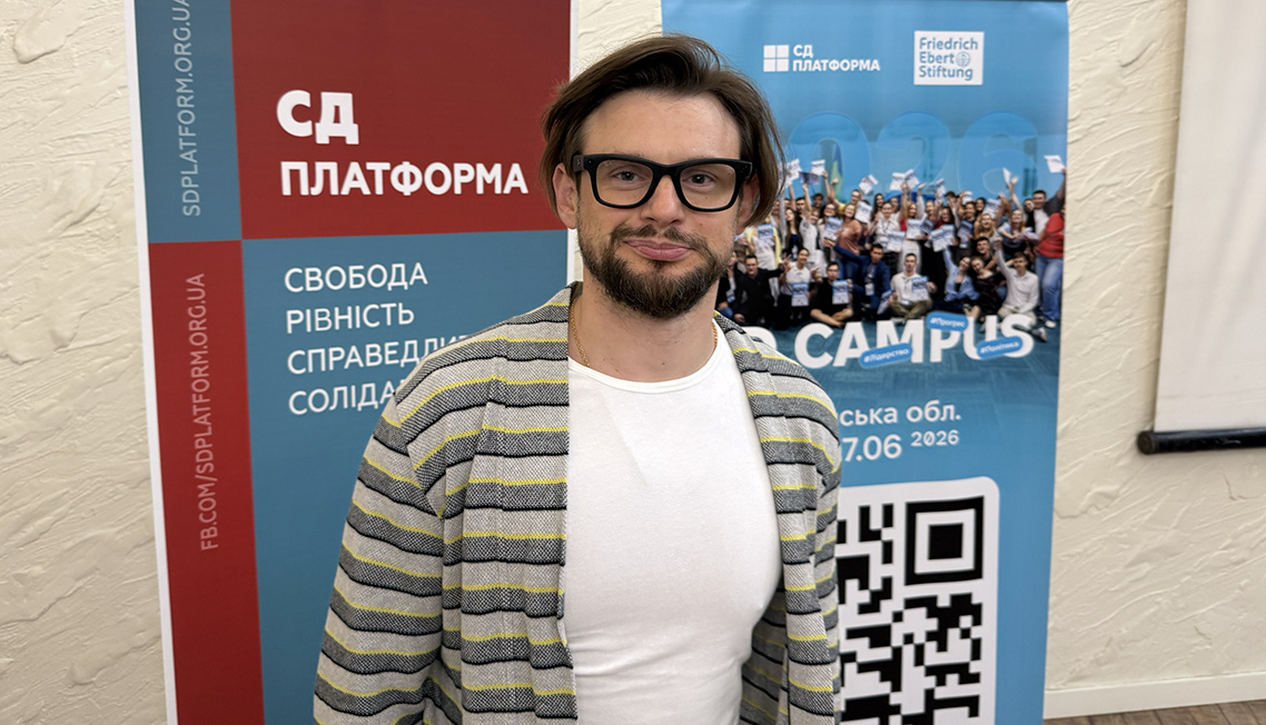 Progressiva unga ukrainare planerar återuppbyggnaden