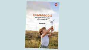 Bokomslag med ett barn som leker med en liten vindsnurra.
