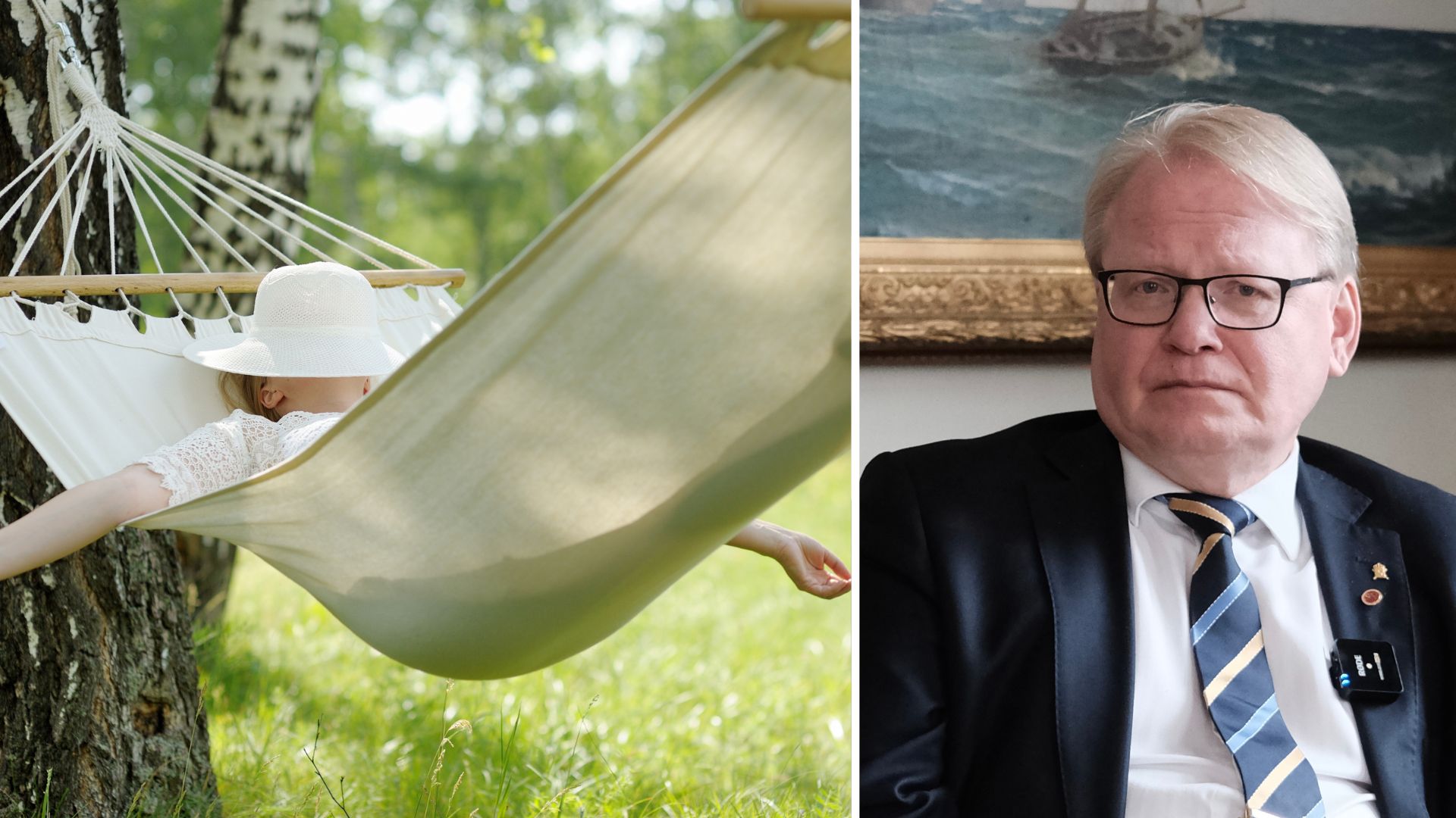 I hängmattan med Hultqvist