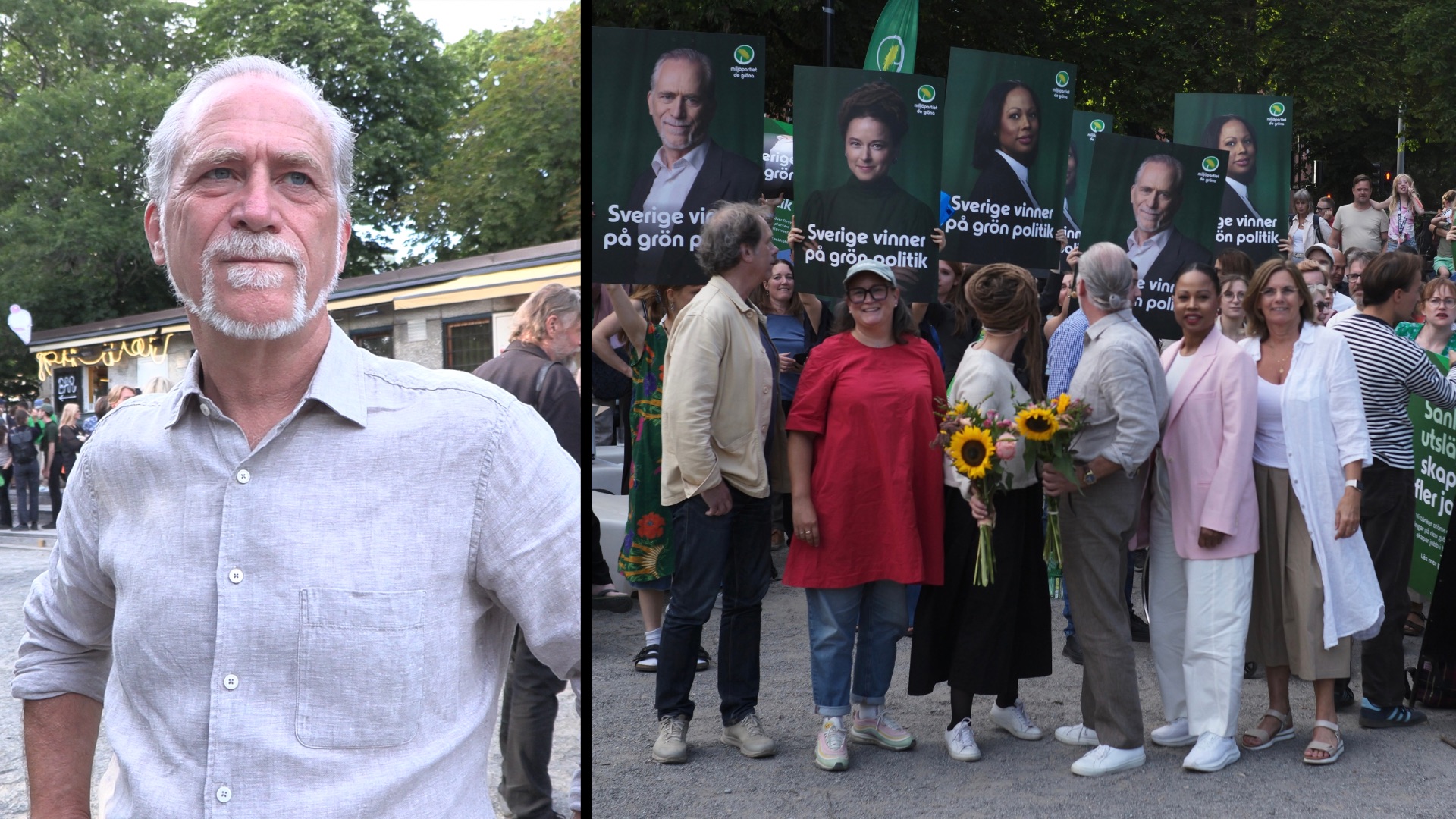 Helldén väljer Sverigekortet först – väjer om regeringskris