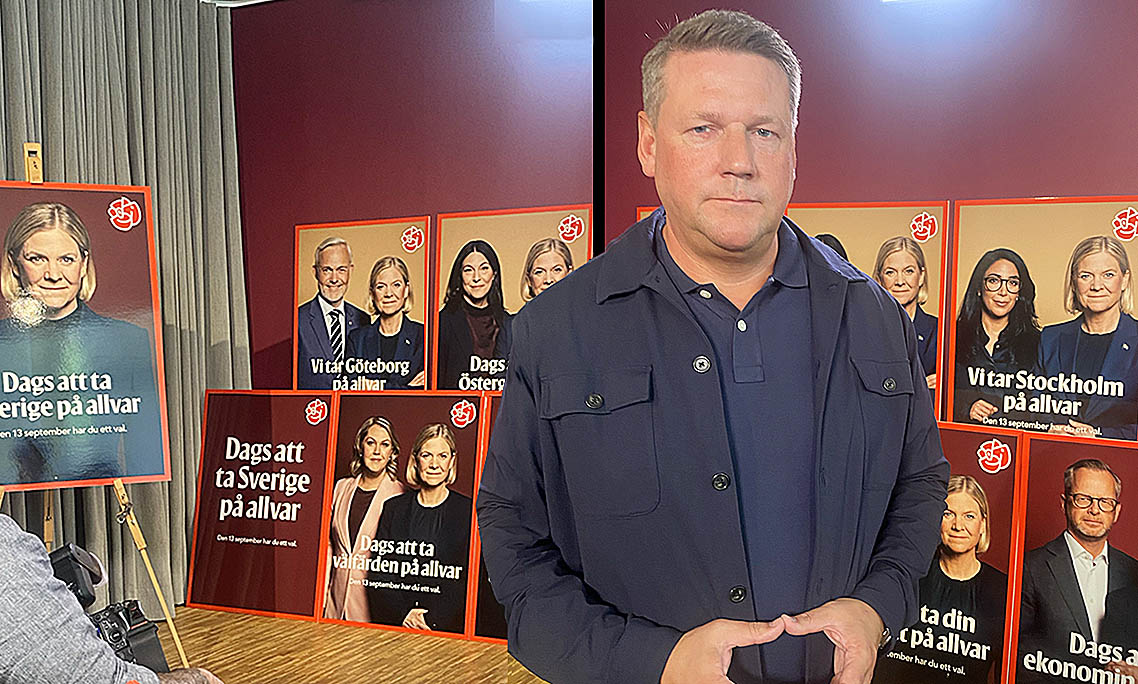 S-affischer som tar valet på allvar