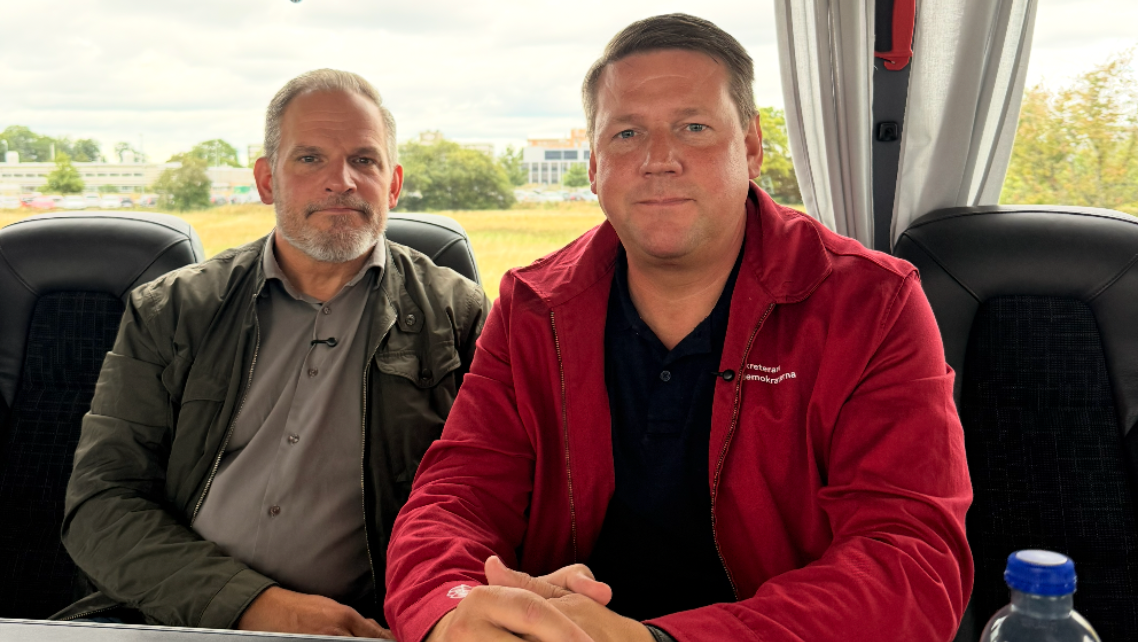 Valspurtssamtal med Tobias Baudin
